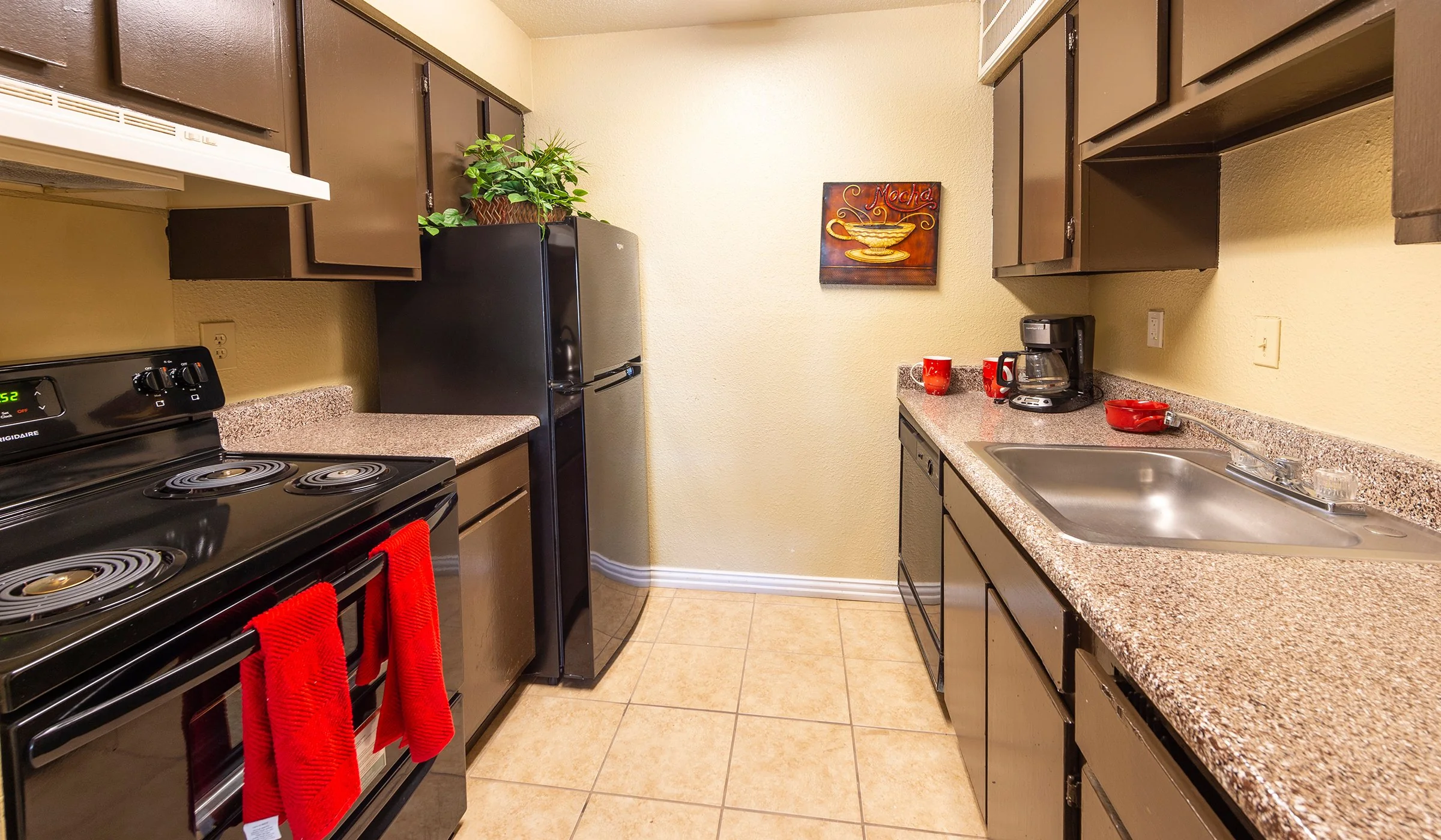 Interior de un apartamento en Altair Residences